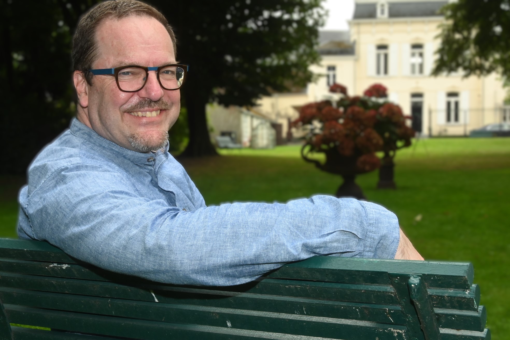 Portret van Johan Kemps, Penningmeester bij BCFA