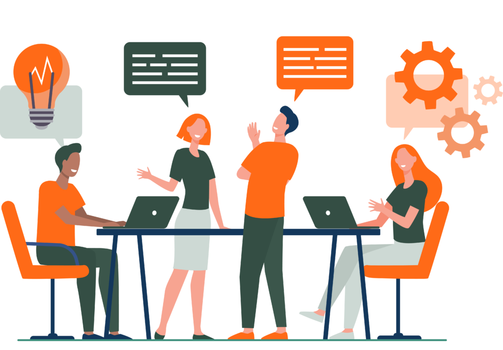 Programma-icoon voor Community-building evenementen